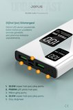 10000mAh PowerBank PD 22.5W Hızlı Şarj - Dijital Ekranlı - Taşınabilir Şarj Cihazı - Beyaz JP-P12