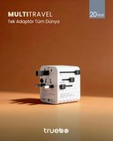 Truebo MultiTravel Travel Adapter & Charger – Evrensel Seyahat Adaptörü