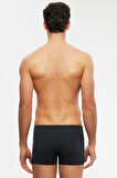 Davide Pamuklu Basic Erkek Boxer Lacivert