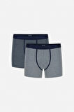 Levi Desenli 2 Li Erkek Boxer (2 Paket)