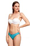 Kom Lady Kadın 3'lü Renkli Bikini 