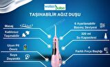 Waterpulse Water Flosser V500 Kablosuz Taşınabilir Ağız Duş Bakım Seti Pembe