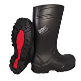 Polly Boot Power Poliüretan İş Çizmesi Sıcak Soğuk İzolasyonlu 37cm Siyah