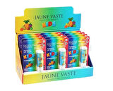 Jaune Vaste Lip Balm Kids Tropikal Meyveli Dudak Kremi - 12'li Stant