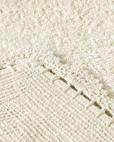 Mia Pamuklu Banyo Paspası Seti Krem