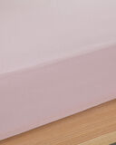 English Home Düz Pamuklu King Size Lastikli Çarşaf Toz Pembe