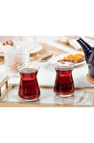 STD Ipek Cam 6'lı Çay Bardağı 130 ml Klasik