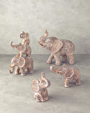 English Home Baby Elephant Biblo Kahve