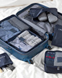 English Home Blare 6'Lı Organizer Set Lacivert