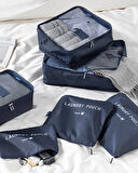 English Home Blare 6'Lı Organizer Set Lacivert