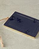 Glitter Çerçeveli Yılbaşı Ağaç Süsü Gold