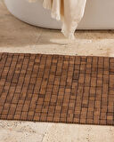 English Home Bamboo Bambu Duş Kaydırmazı Kahve