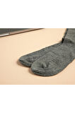 Basic Cotton Pamuk Erkek Soket Çorap 40-44 Gri