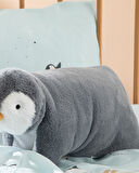 English Home Little Penguin Çocuk Yastık Gri