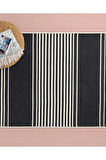 Royal Blend Dokuma Kilim Krem Siyah
