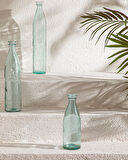 English Home Recycled Bottle Cam Vazo Yeşil