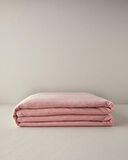 English Home Plain Pamuklu Tek Kişilik Pike Pembe