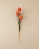 English Home Grass Bush Tek Dal Yapay Çiçek Kahve