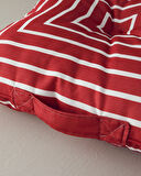 English Home Northsea Pamuk Dekoratif Minder Beyaz - Bordo