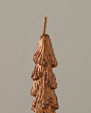 English Home Christmas Tree 2'li Yılbaşı Mum 26,4x5,7x3,5 cm Bronz