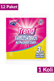 Trend Temizlik Bezi 3'lü 12 Paket 1 Koli