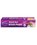 Parex Kilitli 12'li Büyük Boy Buzdolabı Poşeti