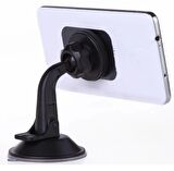 İçi 360 dönebilen Mıknatıslı Vakumlu Telefon Tutucu Cam İçin Mini Boyut