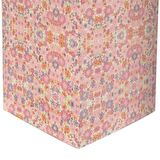 Vitale Şiva Çiçek Desenli Pembe Mumluk 18x31 cm AK.FQ0024