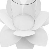 Vitale Şiva Nilüfer Metal Mumluk 25x19 cm AK.FQ0033