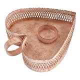 Vitale Pim Pudra Metal Kalpli Mumluk 17x5 cm AK.EZ0083
