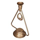 Vitale Rusty Gold Çan Modeli Mumluk 13x36 cm AK.GN0007