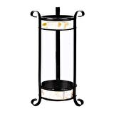 Vitale Lux Dekoratif Sedefli Mumluk 13x23 cm AK.GB0014