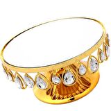 Vitale Nila Gold Ayaklı Tabak 22x11 cm AK.HQ0010