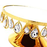 Vitale Nila Gold Ayaklı Tabak 22x11 cm AK.HQ0010