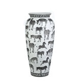 Vitale Safari Küp 73 Cm Beyaz Siyah AK.WLT0332