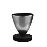 Vitale Fiber Glass Vazo Silver 36x30x42 cm AK.WLT0432