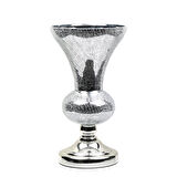 Vitale Silver Metal Vazo 22*20*42 cm AK.JE0044