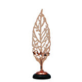 Vitale Yaprak Mumluk Bronz 46 cm AK.JE0095