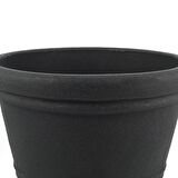Vitale Flowerpot Antrasit Saksı 45 cm AK.JFY54180340