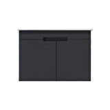 Kobos Meta Lavabo Dolabı Mat Antrasit 91 cm KB110009
