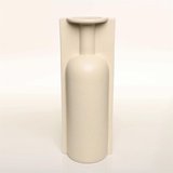 Vitale Lıp Beyaz Vazo Büyük 13*10*36 Cm AK.JL0012