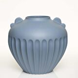 Vitale Antıque Mavi Vazo Kısa 27*27*24 Cm AK.JL0057