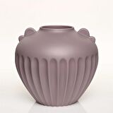 Vitale Antıque Kahve Vazo Kısa 27*27*24 Cm AK.JL0059
