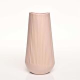 Vitale Moleanos Pembe Vazo Orta 12*12*25 Cm AK.JL0063