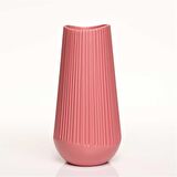 Vitale Moleanos Kırmızı Vazo Orta 12*12*25 Cm AK.JL0064