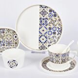 Vitale Karışık Desenli Servis Takımı MTFK.0122