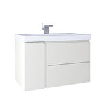 Kobos Future 80 cm Lavabo Dolabı White KB100025