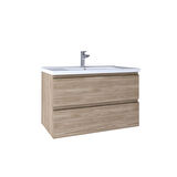 Kobos New Lignum 80 cm Lavabo Dolabı Meguro KB710009