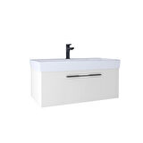Kobos Glow 100 cm Lavabo Dolabı Bianco KB710035