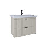 Kobos Noble 80 cm Lavabo Dolabı Luna KB710047